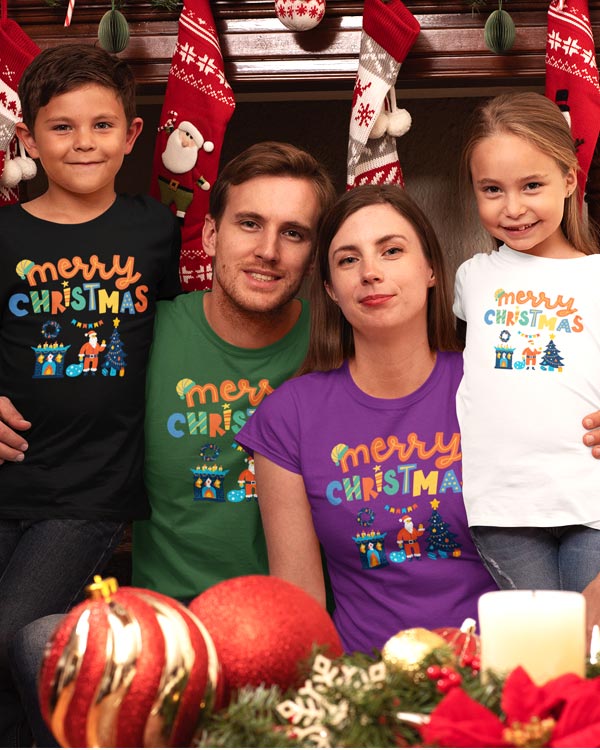 Merry Christmas T-shirt And more by tw2us