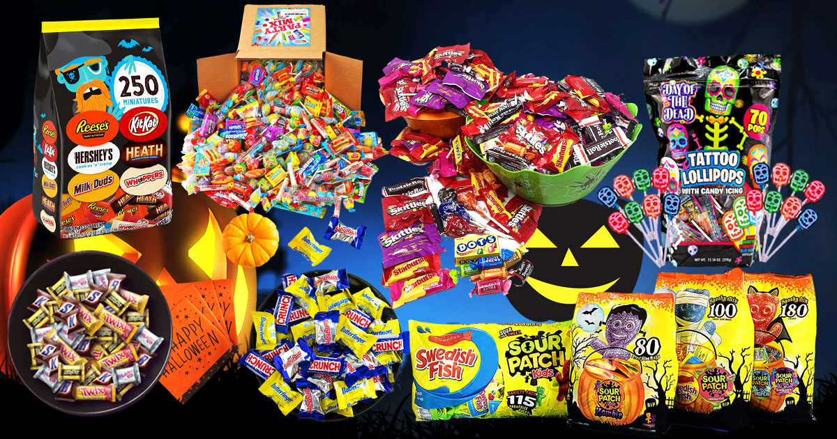 15 Mixed Candy Party Packs For A Sweet Halloween
