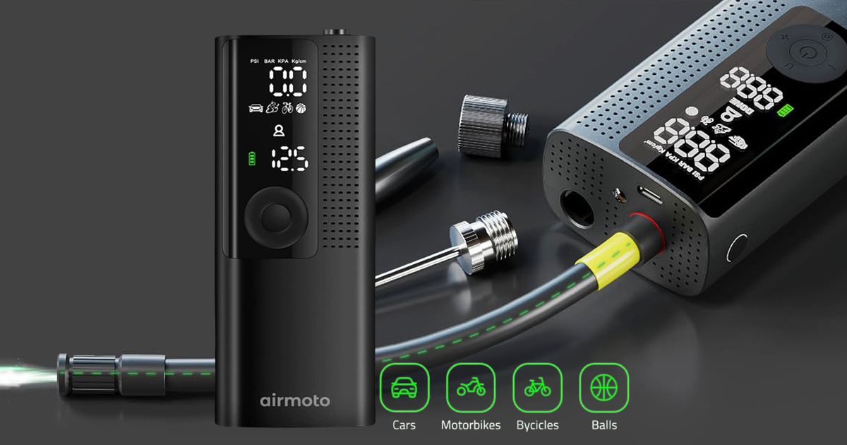 The ultimate portable tire inflator for soulful, stress-free road trips