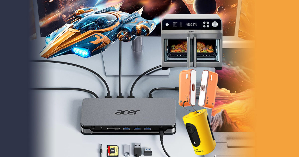 A curated selection of 8 essential premium road trip gadgets for cars and SUVs, featuring adventure gear and safety tools from Travelwith2ofus.