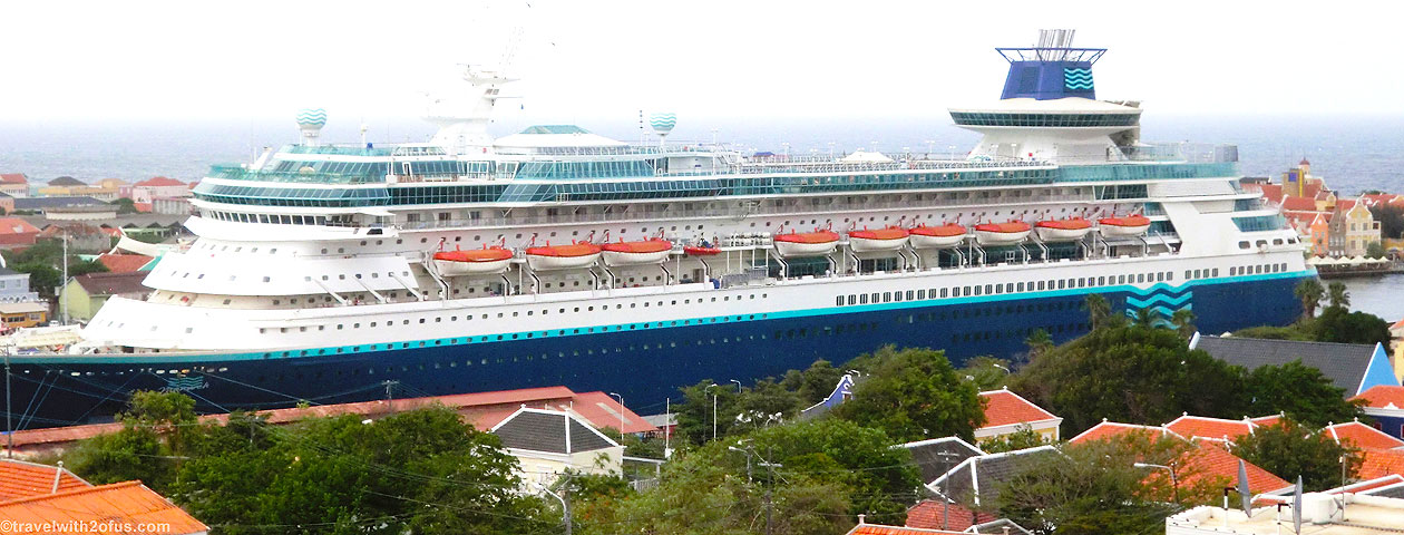 Pullumantur Monarch docked in Curacao