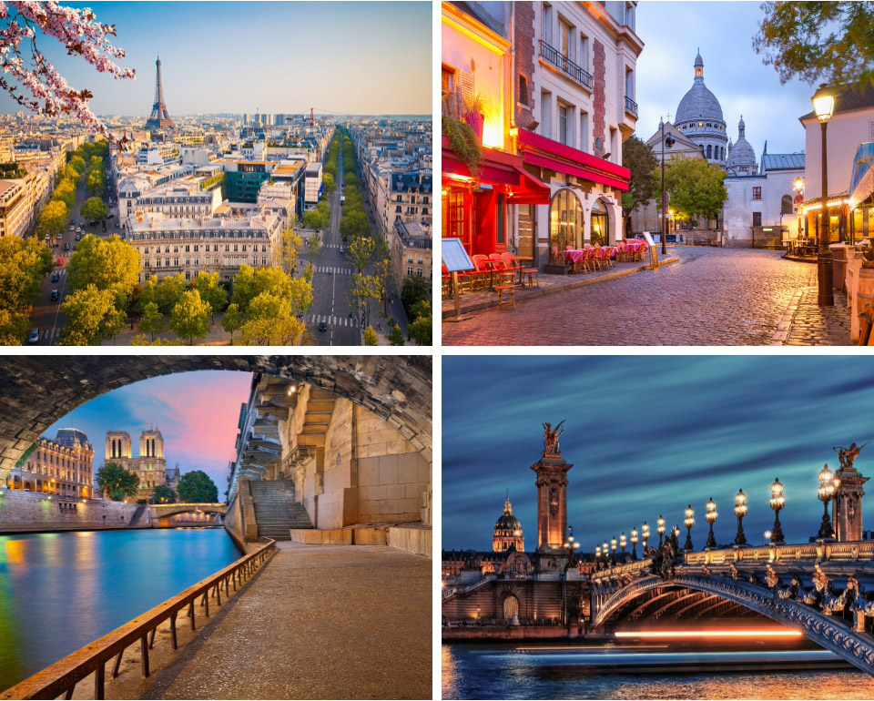 Paris, the city of love