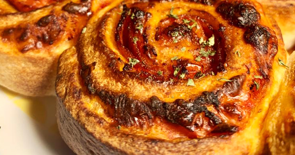 These Sumptuous Pepperoni Pizza Rolls Are Easy To Make In Your Vortex