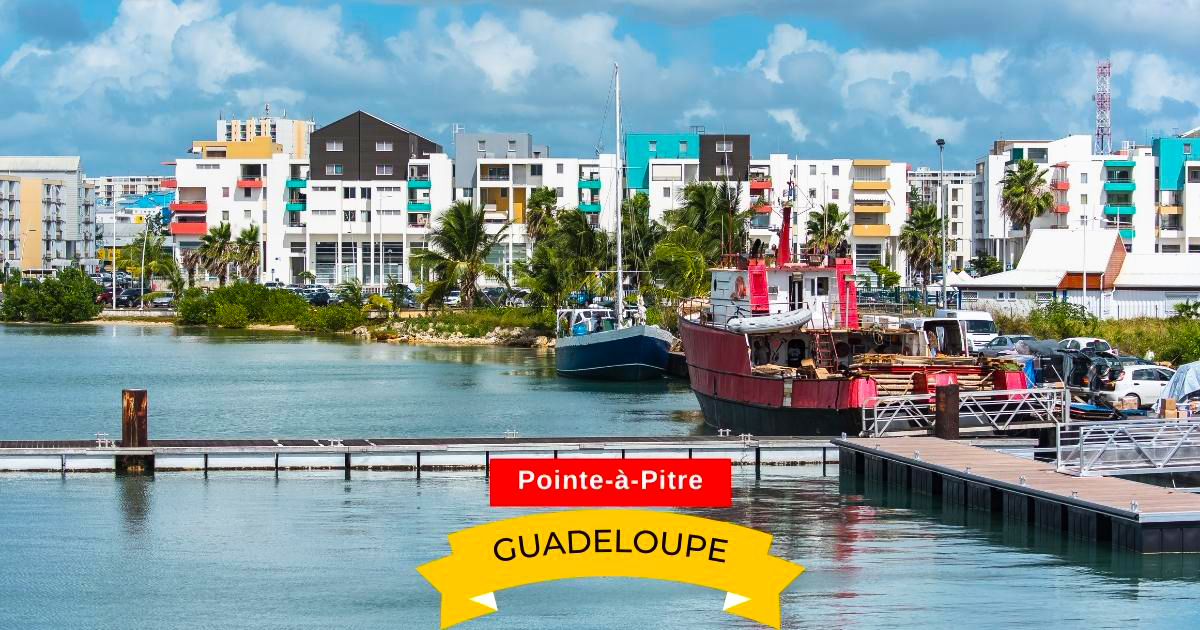 The City of Pointe-à-Pitre, Guadeloupe