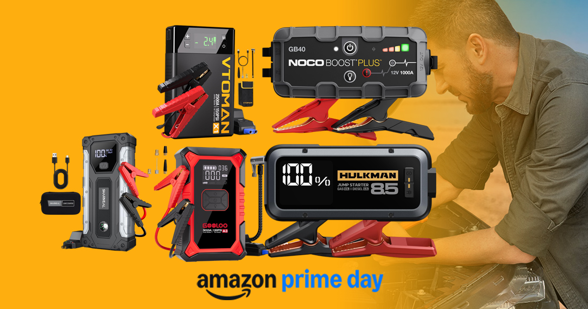 Amazon Prime Day Car Jump Starter Deals