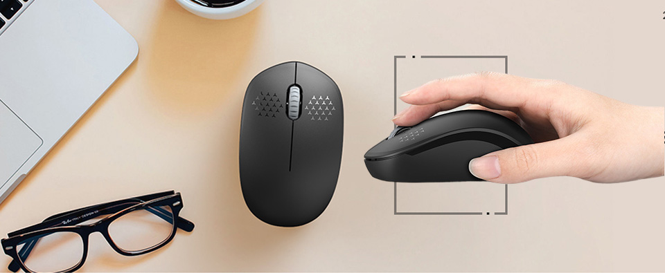 seenda Wireless Mouse Cordless Mouse With USB Nano Receiver