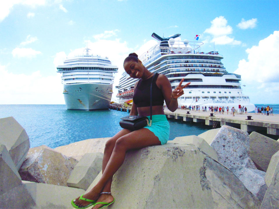 Cruise ship port Philipsburg, St Maarten