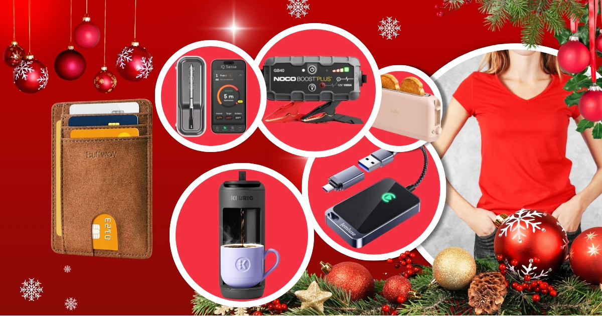 Shopping for stocking stuffers Christmas gifts