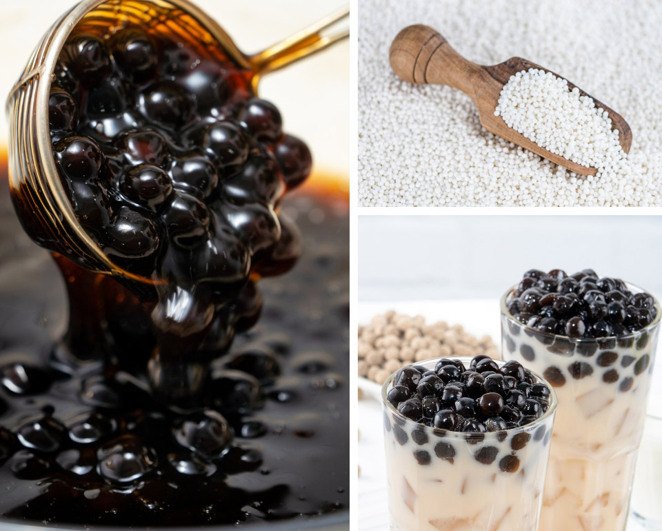 Tapioca pearls