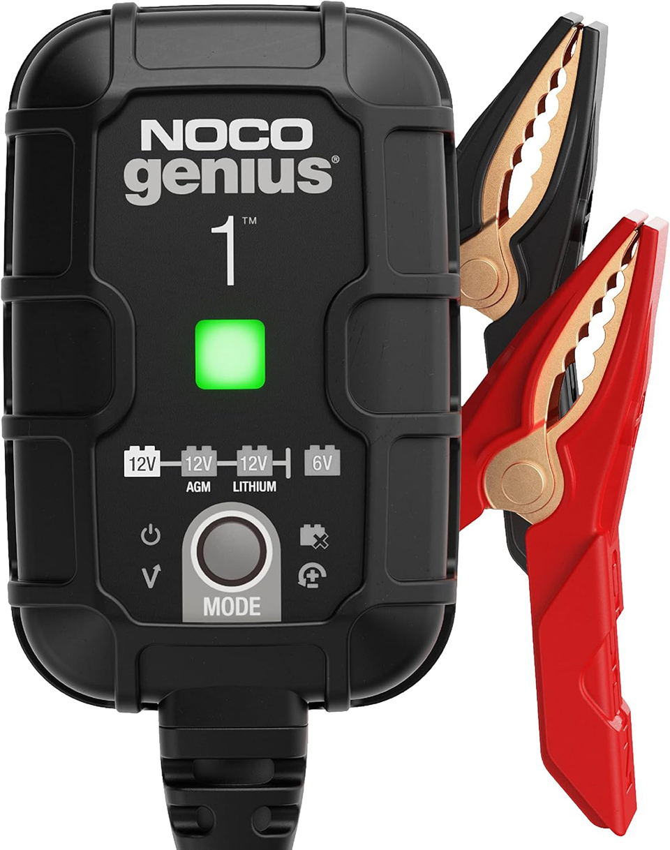 NOCO GENIUS1 6V and 12V Smart Portable Battery Charger