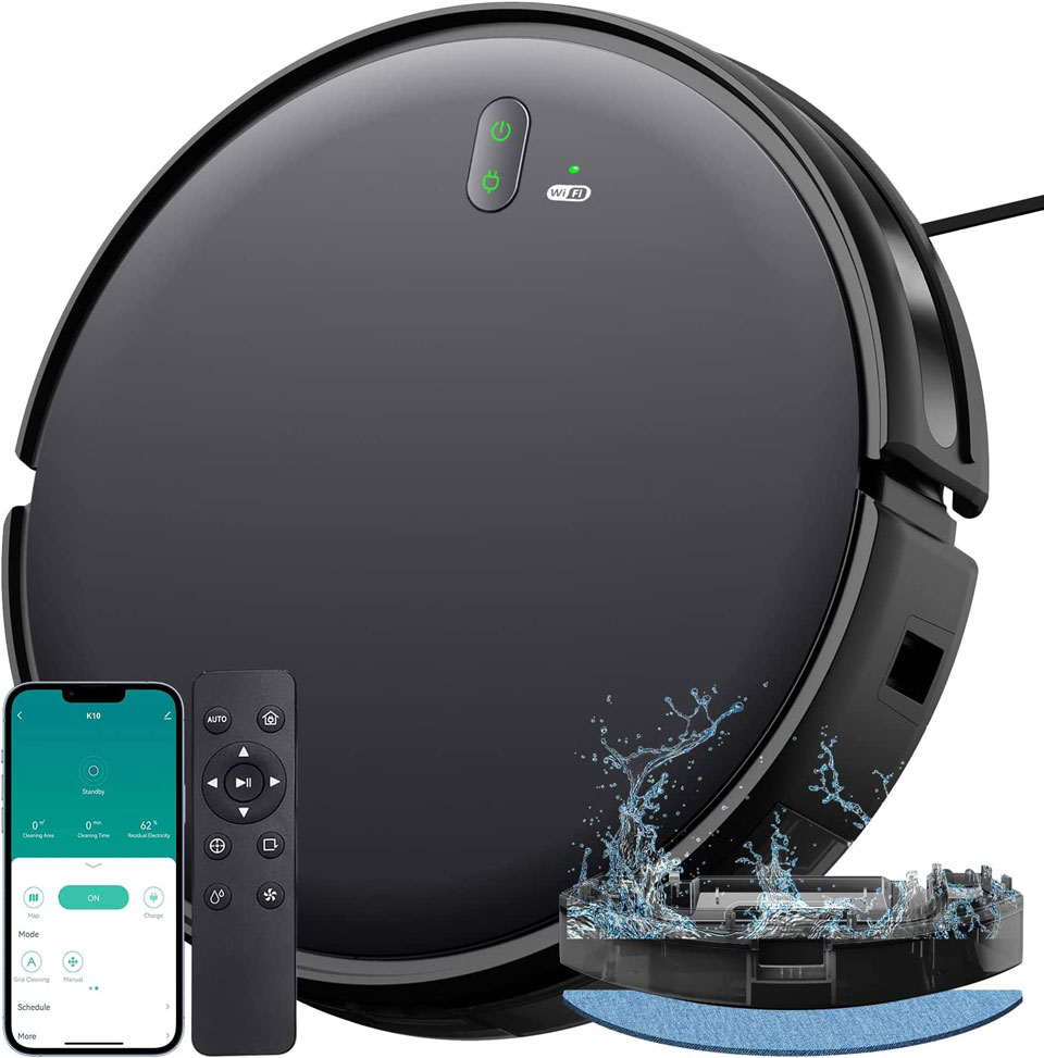 XIEBro Robot Vacuum and Mop Combo