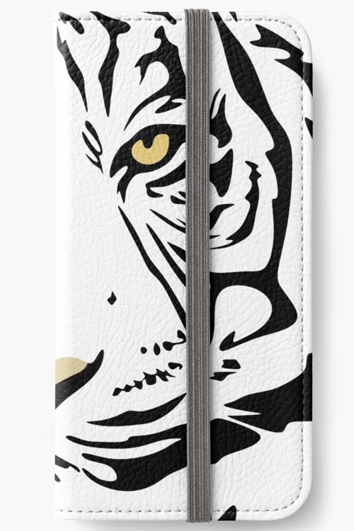 Tiger Eyes - iPhone wallet, Floor Pillow. throw pillow, coffee mug and more