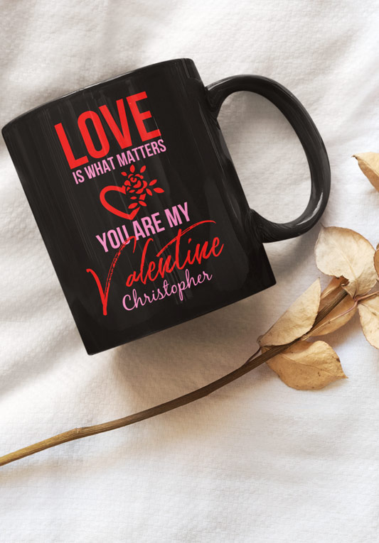 Valentine's Day coffee mug