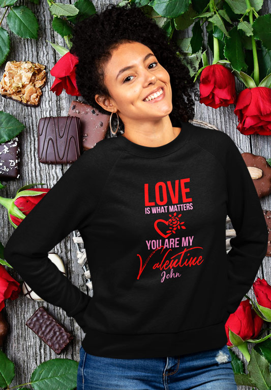 Valentine's Day sweatshirt