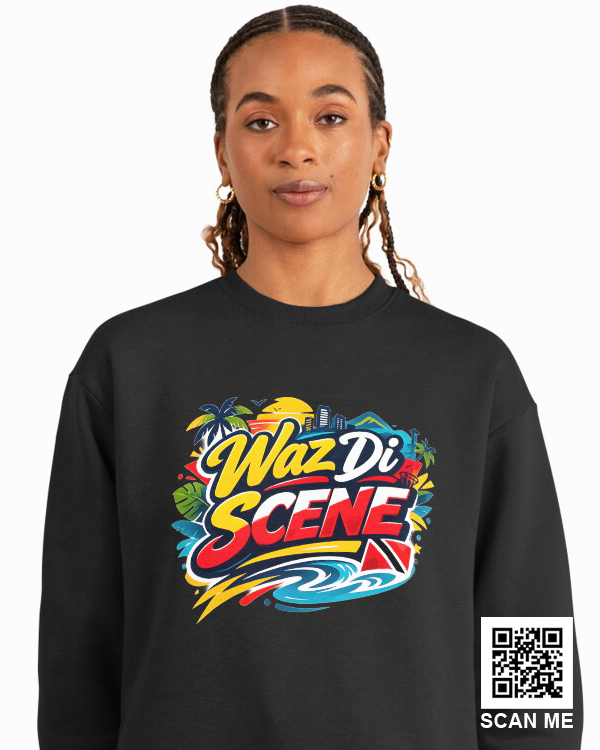 Waz di scene - Trinidad Slang - Sweatshirts And More