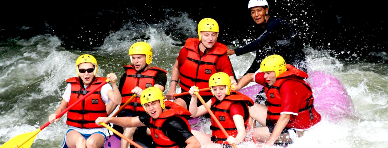 White water rafting