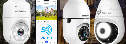 These Trending Wireless Light Bulb Security Cameras Are Up To 70% Off