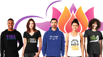 5 Yoga T-shirt Designs For Those Who Love Yoga