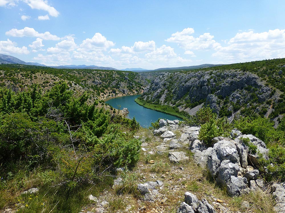 Zrmanja River in Croatia