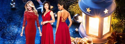 Red Christmas Dresses That Will Make You Look Like A Star