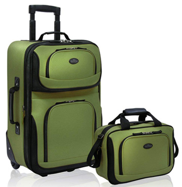 Rockland Luggage 2 Piece Set - Blue 